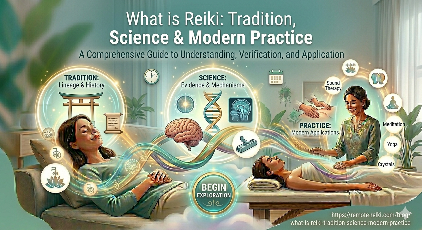 Was ist Reiki – Tradition, Wissenschaft und moderne Praxis
